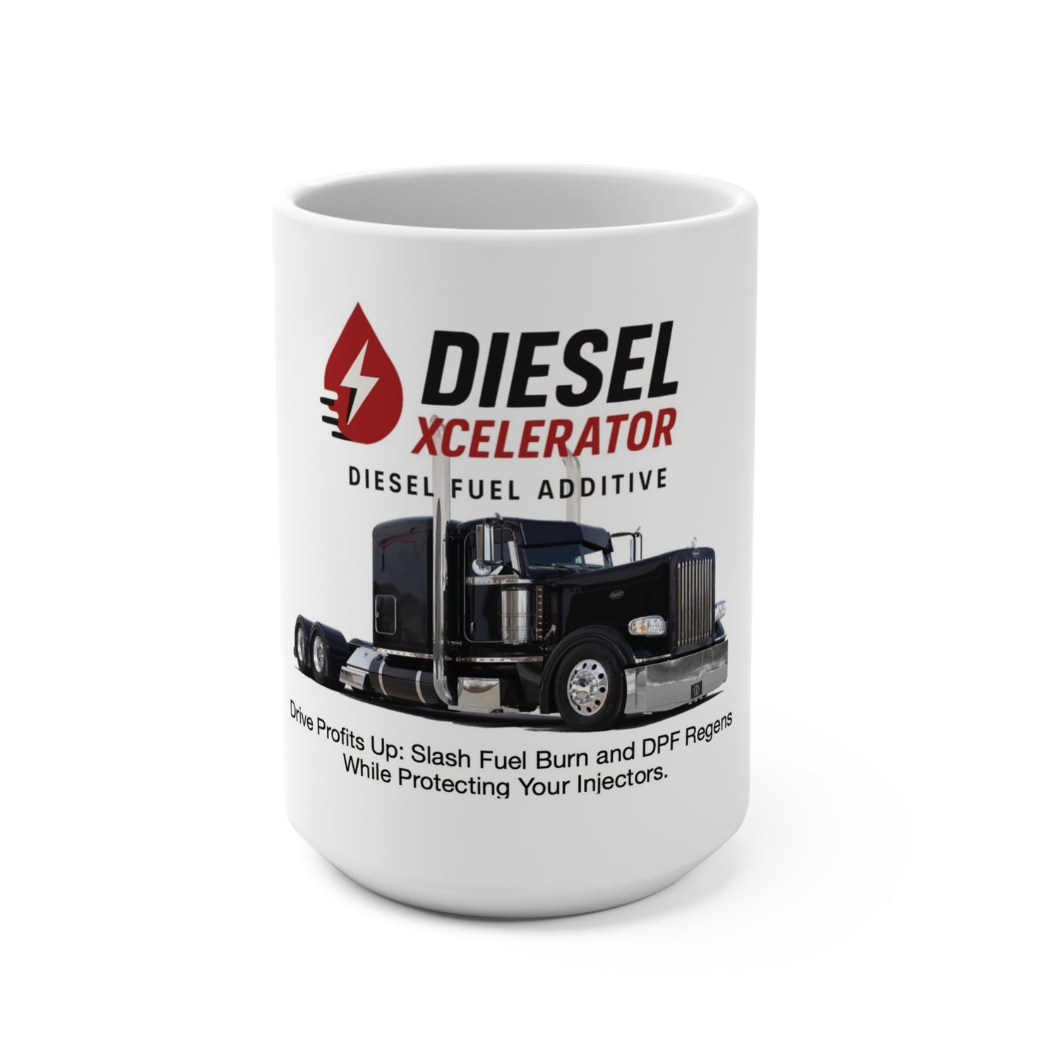Diesel Fuel Additive Mug | Truck Lover Gift | Coffee Cup | Heavy-Duty Drinkware | Fuel Efficiency